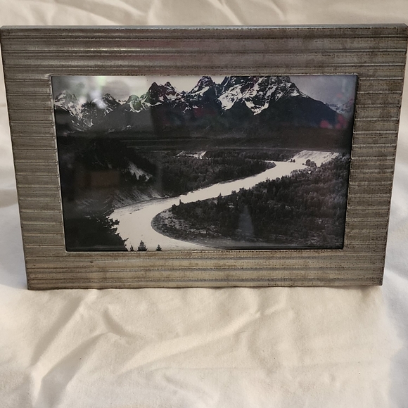 Silver Frame With‎ Ansel Adams Print - Picture 1 of 6